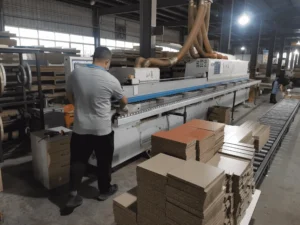 OEM office desk production in panel furniture export factory