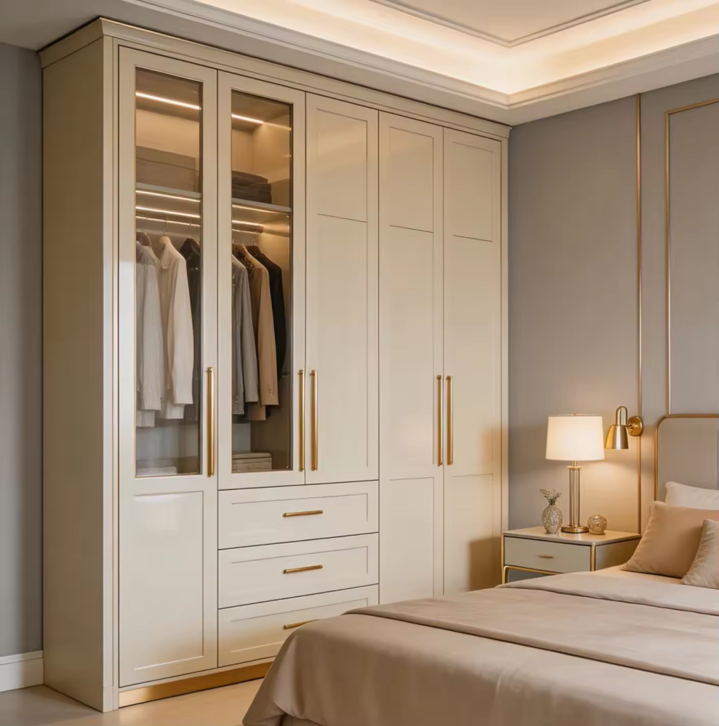 OEM wardrobe manufacturer producing flat pack wardrobes for furniture brands