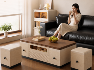 lift top coffee table manufacturer producing OEM storage coffee tables for modern living rooms