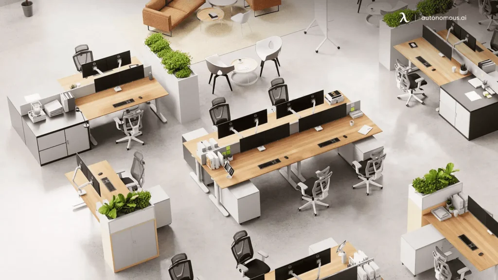 flat pack office furniture export packaging for desk and chair sets