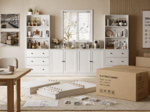 flat pack storage cabinet manufacturer for importers and wholesale projects