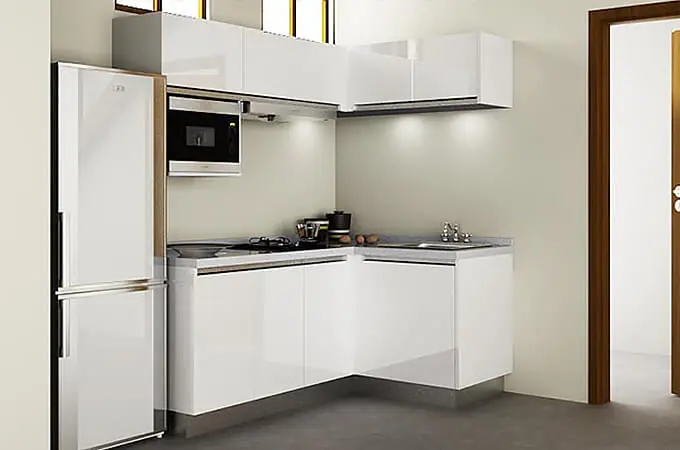 custom kitchen cabinet manufacturer for apartment and hotel projects