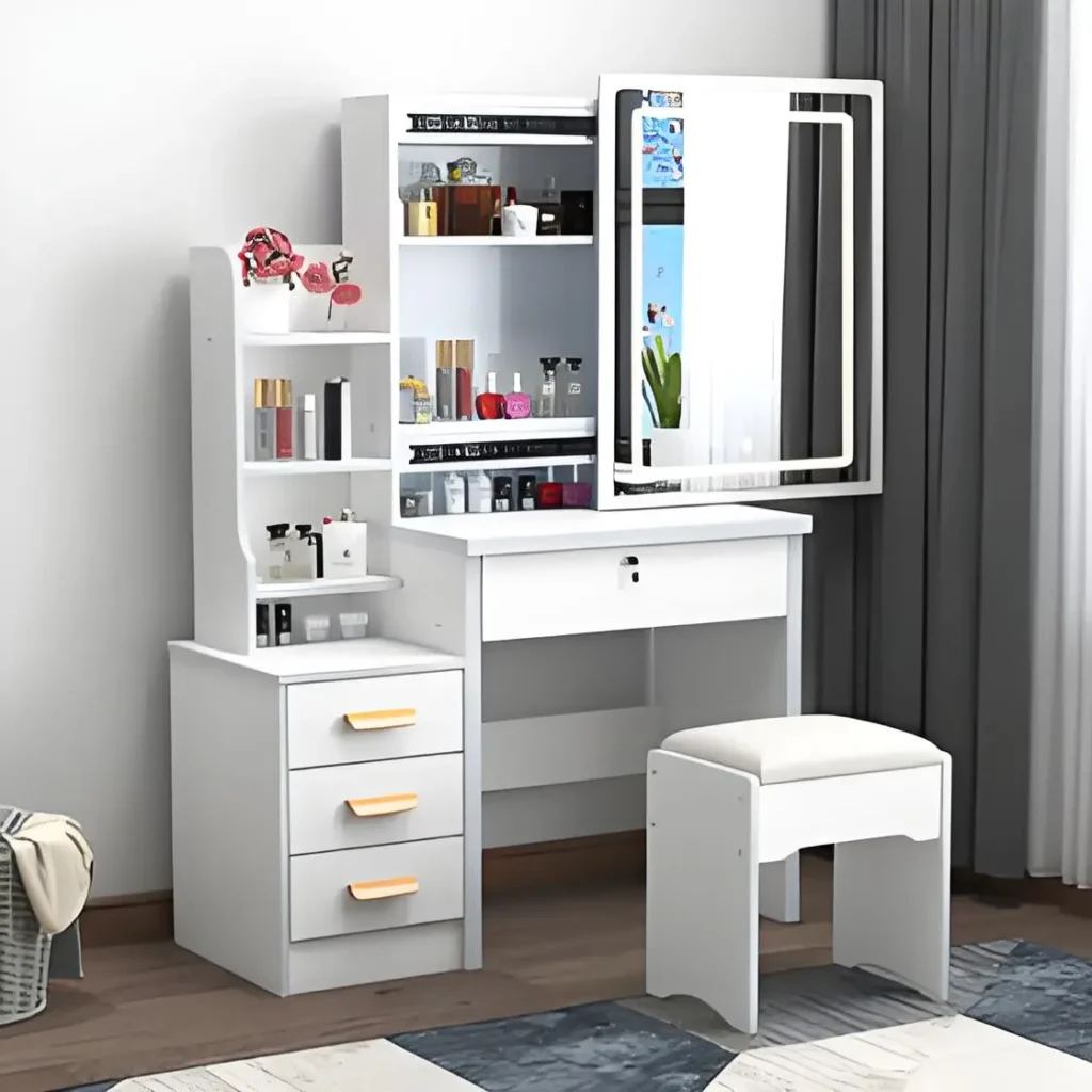 Flat-pack furniture ready for shipping containers