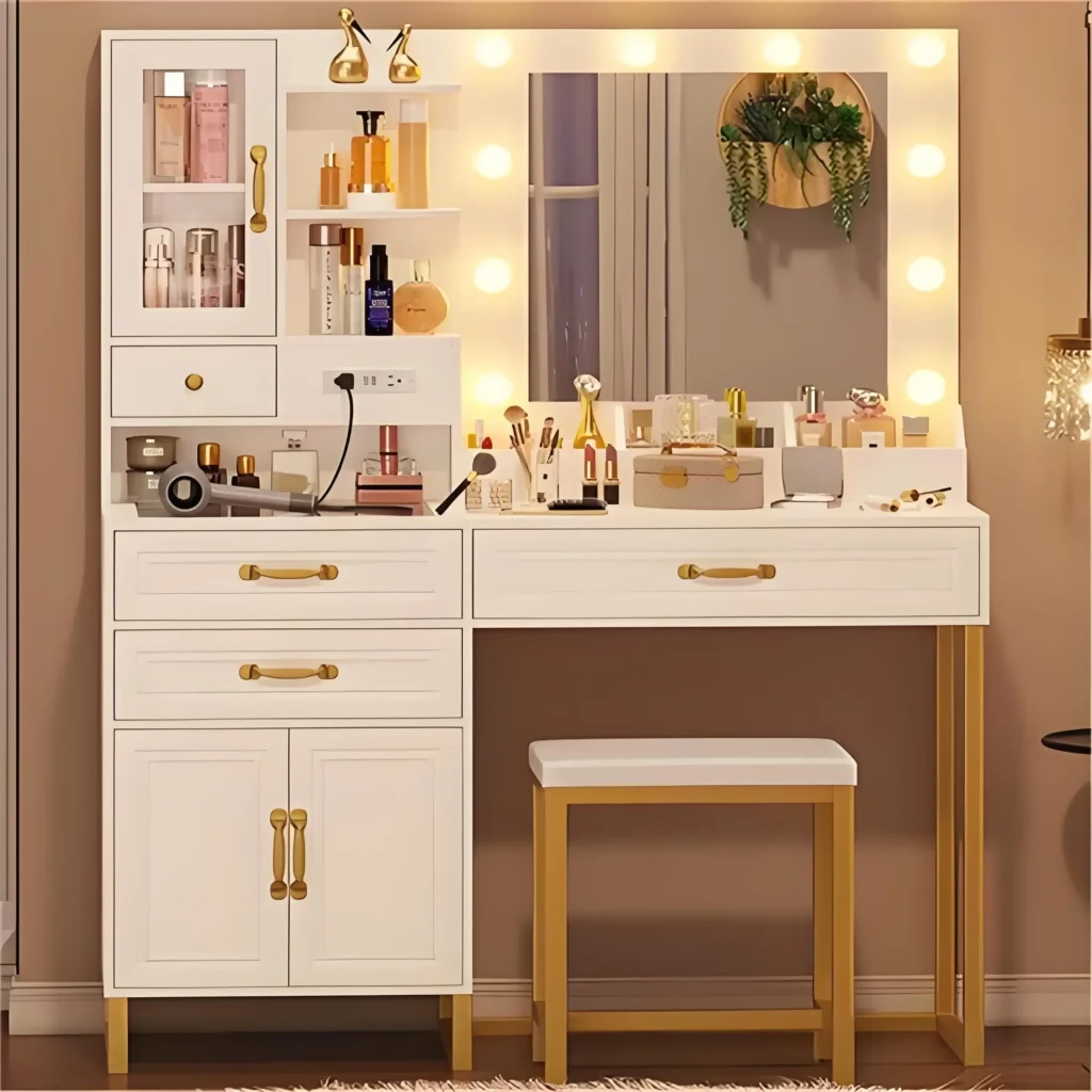 Modern OEM dressing table for hotel rooms