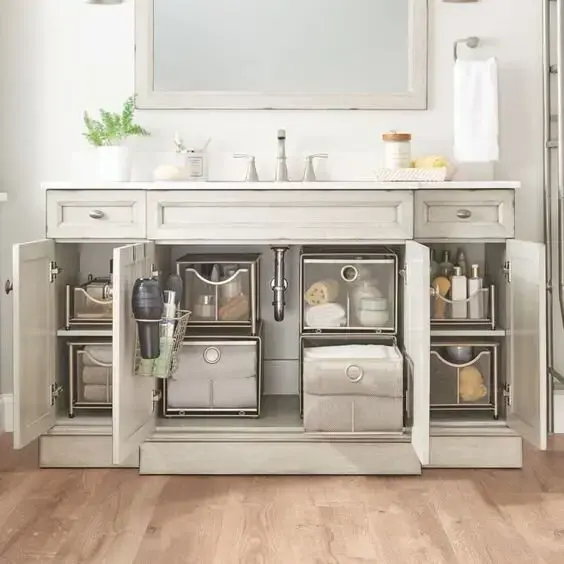 hotel apartment bathroom cabinets OEM supplier