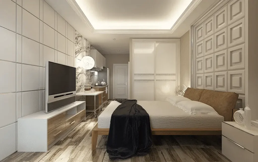 project furniture manufacturer in China producing wardrobes cabinets beds and desks for hotels Title: Project Furniture Manufacturing Factory