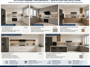 Apartment kitchen cabinet manufacturer offering modern OEM and custom cabinet solutions