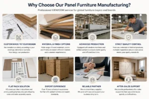 Custom electric wall bed manufacturer producing furniture from client-supplied drawings