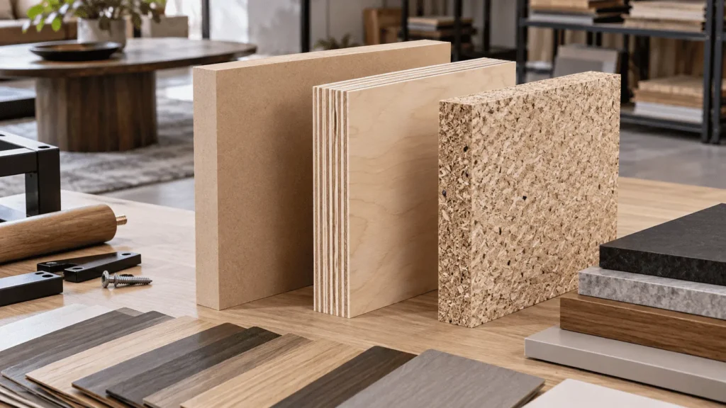 Flat pack coffee table export packaging for OEM furniture buyers