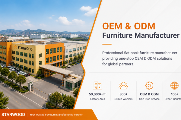 Contract furniture manufacturer producing OEM panel furniture for hotel and apartment projects