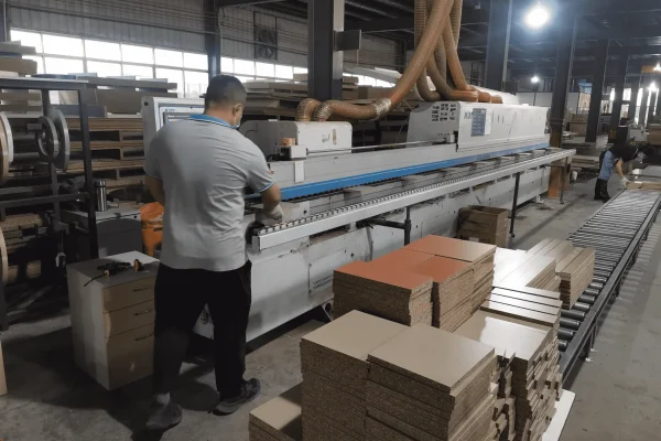 OEM office desk production in panel furniture export factory