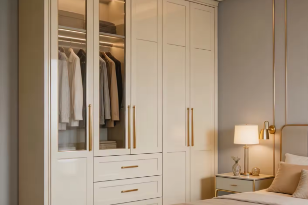 OEM wardrobe manufacturer producing flat pack wardrobes for furniture brands