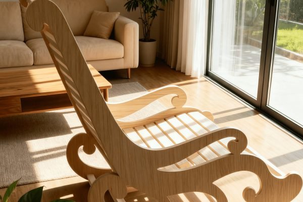 Patio Lounge Chair with Rocking Function | Nap-Ready Design