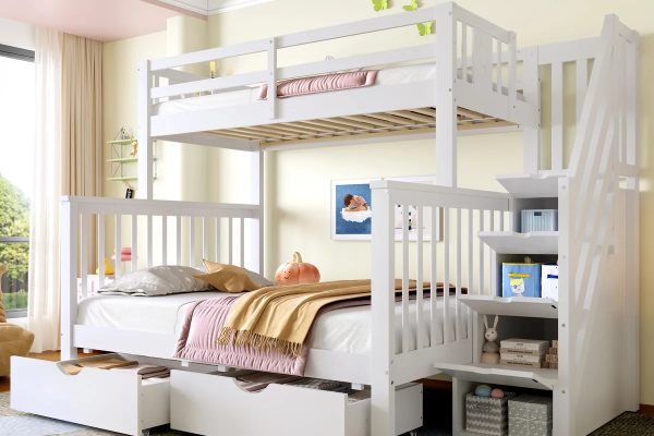 loft bed with desk wardrobe space saving kids bedroom furniture sets for small rooms