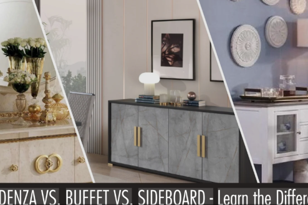 sideboard vs buffet cabinet project-grade specs for US multi-unit BTR apartments
