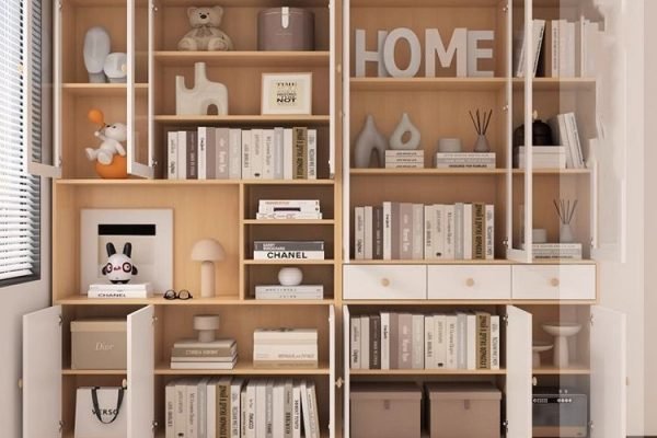 Custom storage cabinet tailored to your specific storage needs and space