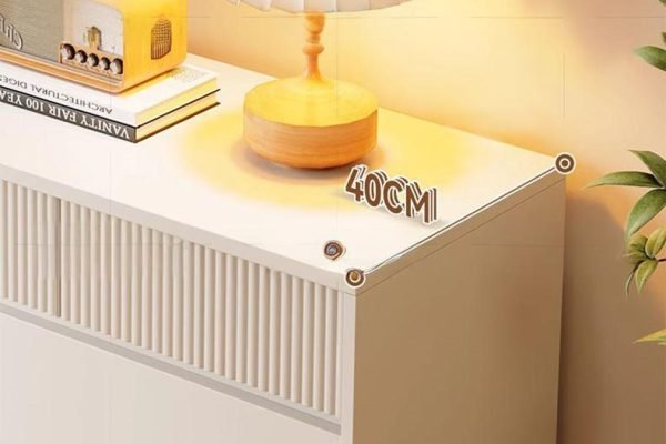 Ready-to-assemble plywood furniture parts laid out neatly for assembly, showing the precision and quality of modern flat-pack design.