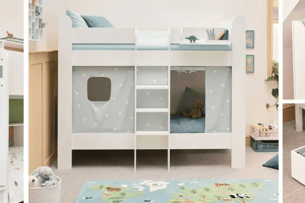 kids bunk beds manufacturer OEM factory for flat pack children furniture