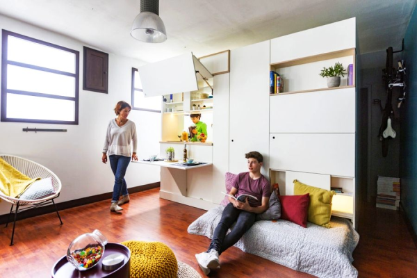 multi-functional storage furniture for home apartment and hotel projects