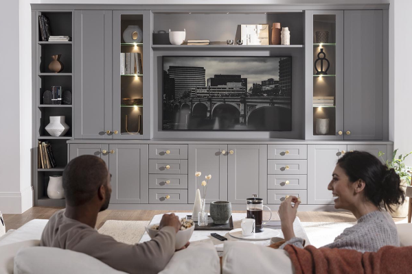 custom living room furniture manufacturer producing OEM panel furniture for hotel and apartment projects
