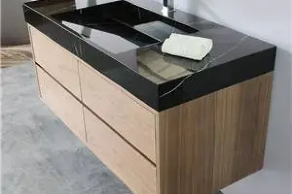 Standard sizes of double vanity sinks for bathrooms such as 1200 1500 and 1800 mm